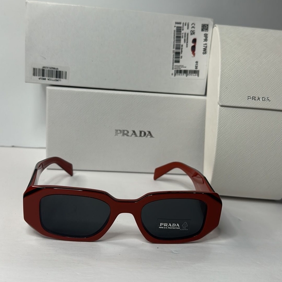 💯 - Authentic New PradaWomen's 0pr 17ws Sunglasses - Picture 7 of 17